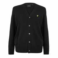 Lyle And Scott Плетена Жилетка Lyle Vn Cardigan Sn99 Jet Black 