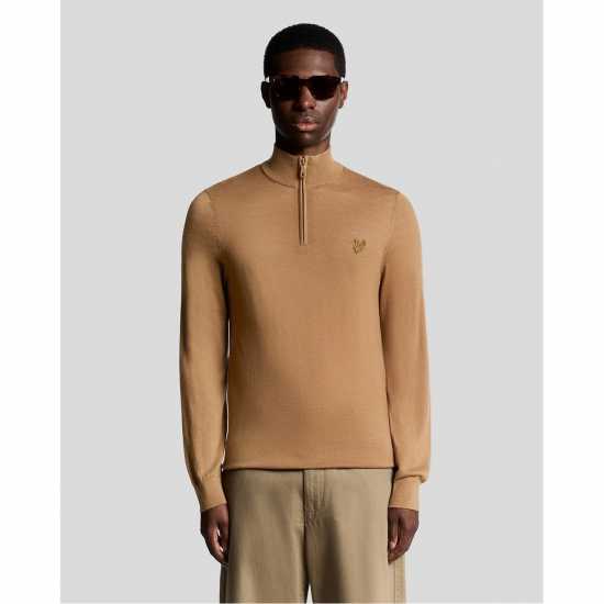 Lyle And Scott Пуловер С Цип Lyle 1/4 Zip Jumper Sn99 Lyle And Scott Пуловер С Цип Lyle 1/4 Zip Jumper Sn99