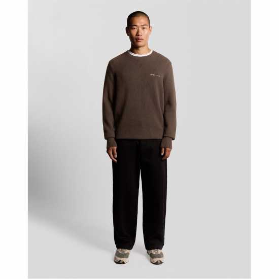 Lyle And Scott Lyle Knitted Crew Sn99  