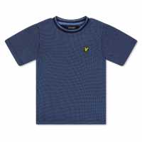 Lyle And Scott Lyle Waffle Tee In99  