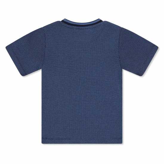 Lyle And Scott Lyle Waffle Tee In99  