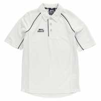 Slazenger Детска Тениска Aero Cricket Shirt Juniors