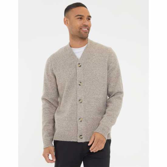Плетена Жилетка Threadbare Tb Dutch Cardigan Sn99 Taupe Marl 