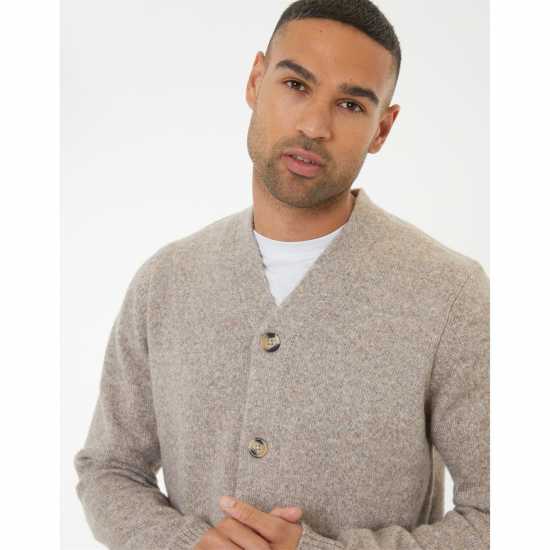 Плетена Жилетка Threadbare Tb Dutch Cardigan Sn99 Taupe Marl 