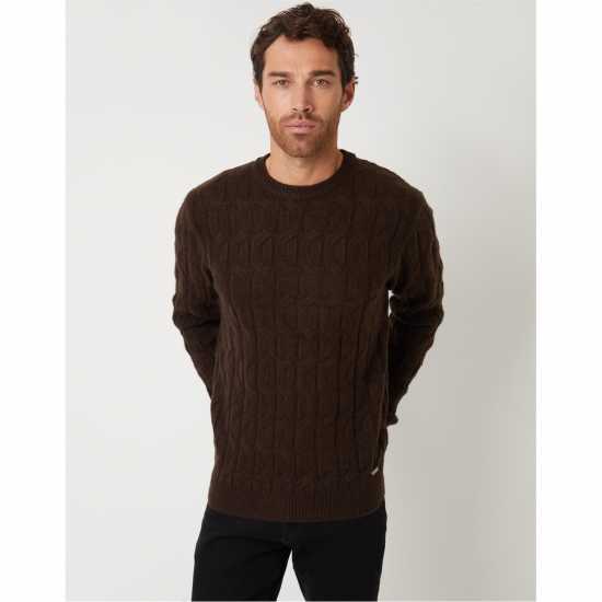 Threadbare Tb Milton Cable Crew Sn99 Threadbare Tb Milton Cable Crew Sn99