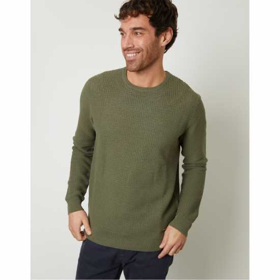 Threadbare Tb Yarra Crew Jumper Sn99 Olive Threadbare Tb Yarra Crew Jumper Sn99 Olive