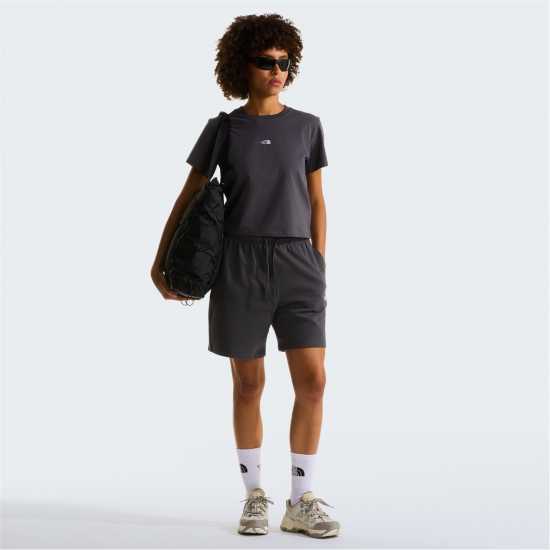 Дамски Шорти The North Face Tnf Essential Shorts Womens Anthracite Grey Дамски Шорти The North Face Tnf Essential Shorts Womens Anthracite Grey