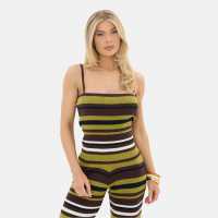 Striped Knitted Cami Top Striped Knitted Cami Top