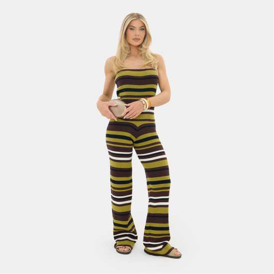 Striped Knitted Cami Top Striped Knitted Cami Top