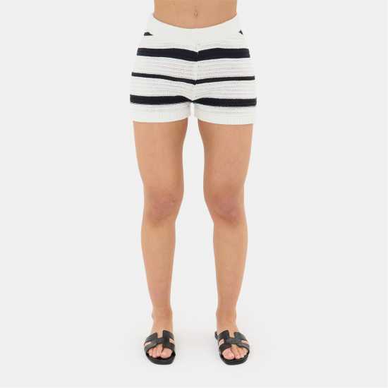 Knitted Stripe Short Knitted Stripe Short