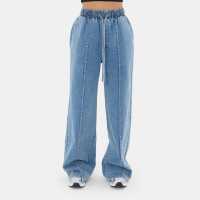 Pintuck Denim Jogger Pintuck Denim Jogger