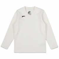 Slazenger Aero Long Sleeve Sweater Juniors  Крикет