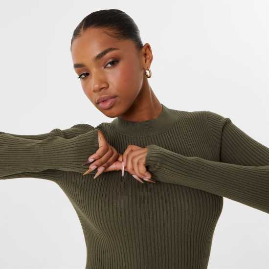 Дамски пуловери и жилетки Jack Wills Rib Maxi Dress Jack Wills Rib Maxi Dress Дамски пуловери и жилетки