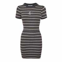 Jack Wills Rib Dress Women Карбонова ивица Дамски пуловери и жилетки