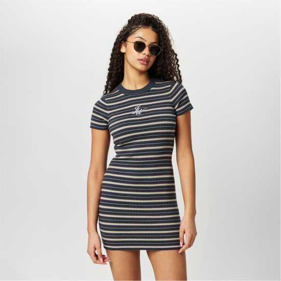 Дамски пуловери и жилетки Jack Wills Rib Dress Women Карбонова ивица Jack Wills Rib Dress Women Карбонова ивица Дамски пуловери и жилетки