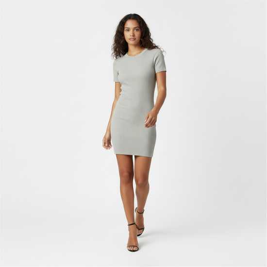 Jack Wills Travel Rib Dress Women Прани Хаки 