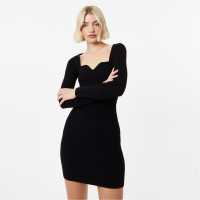 Jack Wills Sweetheart Mini Черно Дамски пуловери и жилетки