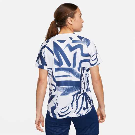 Nike France Pre Match Shirt 2023 Womens  Дамски тениски и фланелки