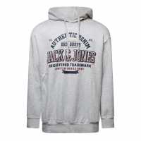 Jack And Jones Plus Size Logo Hoodie  