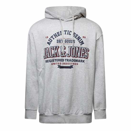 Jack And Jones Plus Size Logo Hoodie  