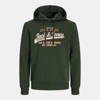Jack And Jones Plus Size Logo Hoodie  