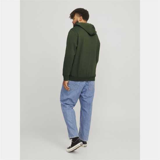 Jack And Jones Plus Size Logo Hoodie  