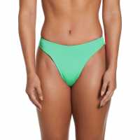 Nike Дамско Долнище На Бански Оформящо Талията Reversible High Waisted Bikini Bottoms Womens Електрическа Алге Дамски бански