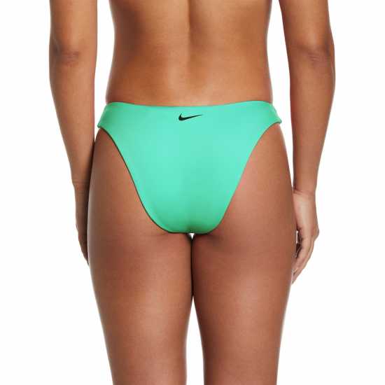 Nike Дамско Долнище На Бански Оформящо Талията Reversible High Waisted Bikini Bottoms Womens Electrc Algae Дамски бански
