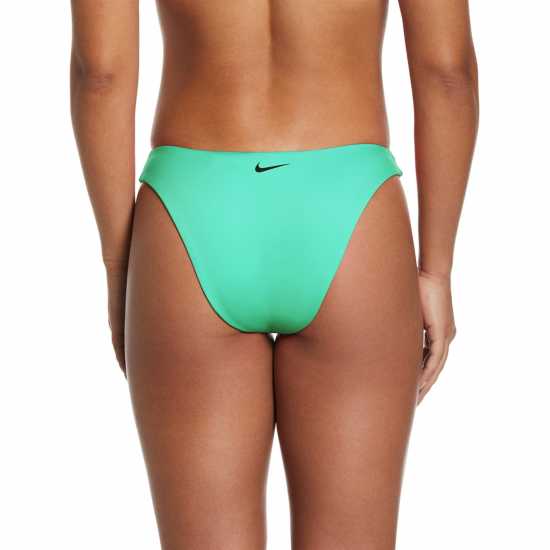Nike Дамско Долнище На Бански Оформящо Талията Reversible High Waisted Bikini Bottoms Womens Електрическа Алге Дамски бански