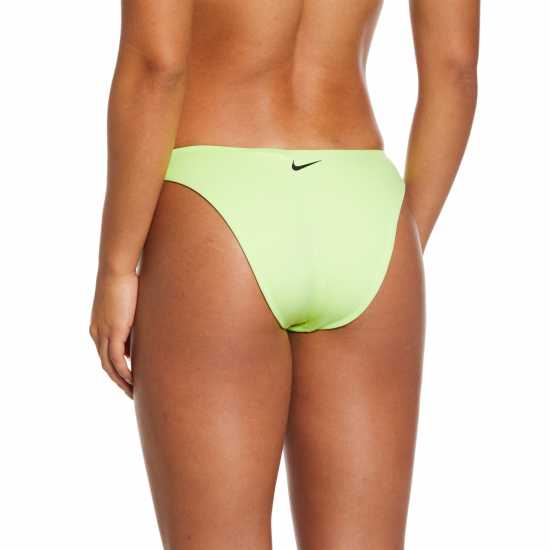 Nike Дамско Долнище На Бански Оформящо Талията Reversible High Waisted Bikini Bottoms Womens Volt Glow Дамски бански
