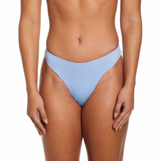 Nike Дамско Долнище На Бански Оформящо Талията Reversible High Waisted Bikini Bottoms Womens Cobalt Bliss - Дамски бански