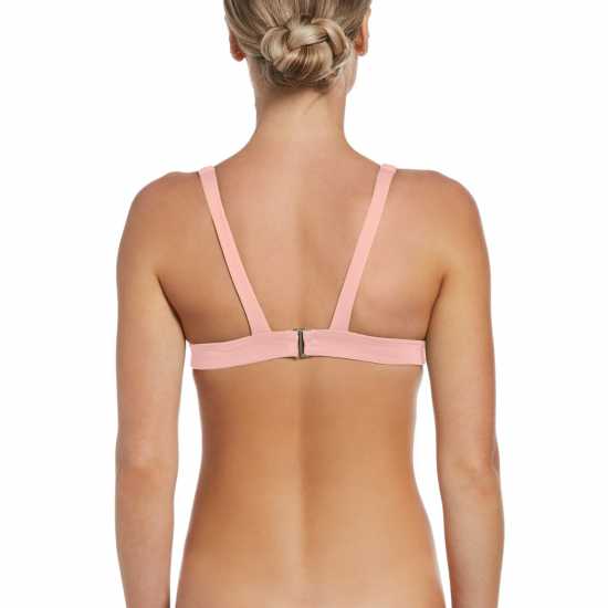 Nike Bralette Bikini Top Ld41 Bleachd Coral Дамски бански