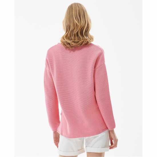 Barbour Mariner Knitted Jumper Hibiscus 