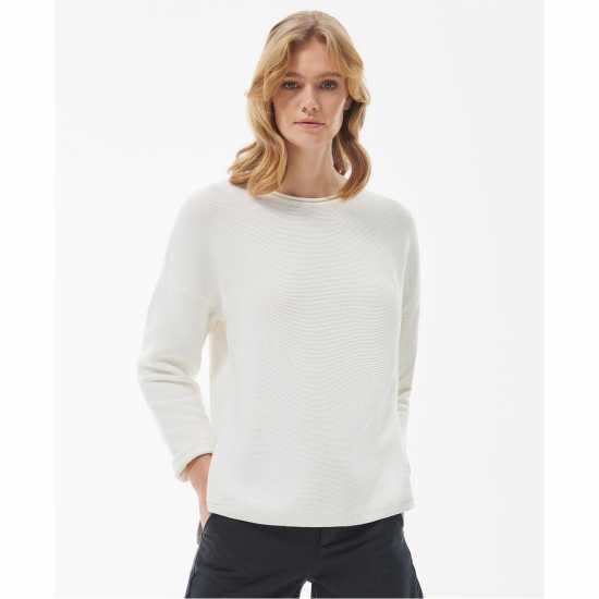 Barbour Mariner Knitted Jumper Cloud 