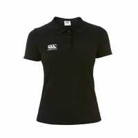 Canterbury Блуза С Яка Waimak Polo Shirt Black Дамски тениски с яка