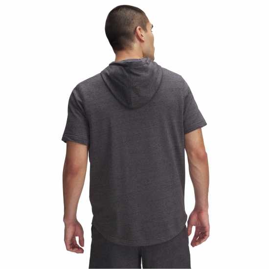 Under Armour Rival Ss Hoodie Men's Gray 