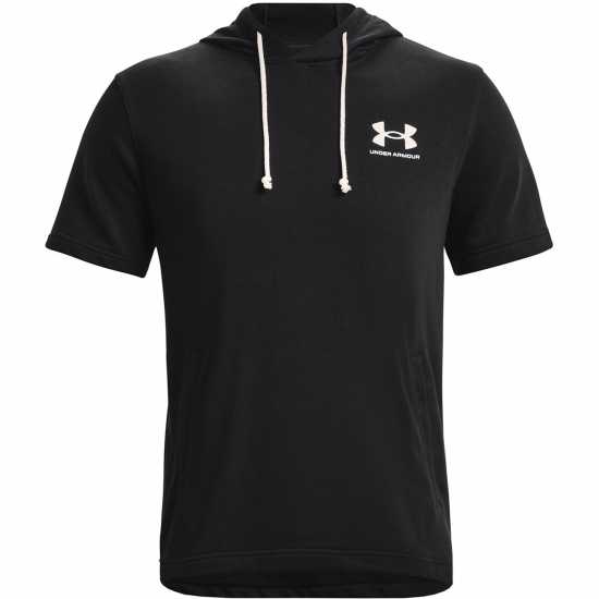 Under Armour Rival Ss Hoodie Men's Black Under Armour Rival Ss Hoodie Men's Black