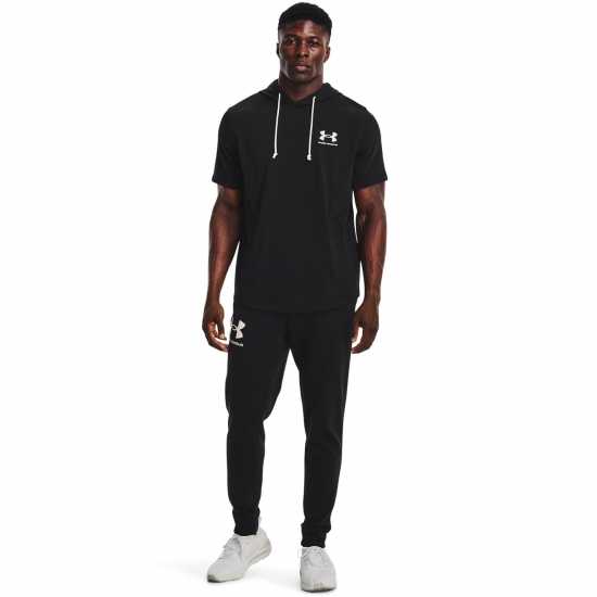 Under Armour Rival Ss Hoodie Men's Black Under Armour Rival Ss Hoodie Men's Black