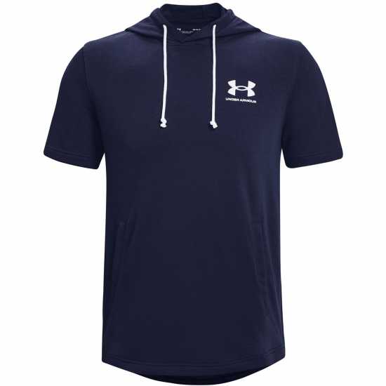 Under Armour Rival Ss Hoodie Men's Blue Under Armour Rival Ss Hoodie Men's Blue