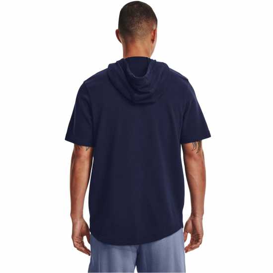 Under Armour Rival Ss Hoodie Men's Blue Under Armour Rival Ss Hoodie Men's Blue