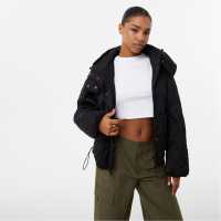 Яке С Качулка Jack Wills Boxy Quilted Hooded Jacket