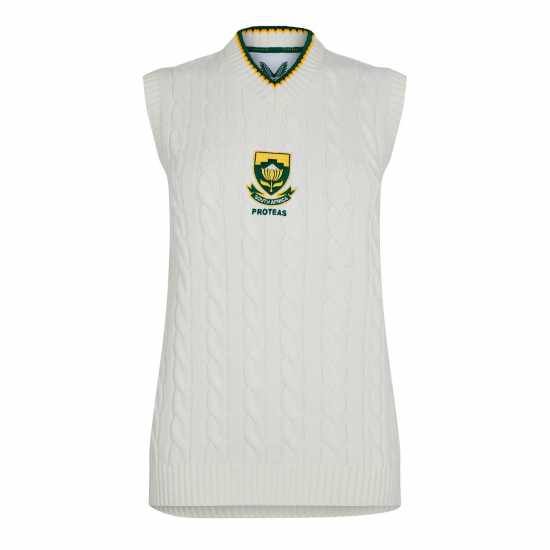 Castore South Africa V Neck Womens Cricket Pullover  Крикет