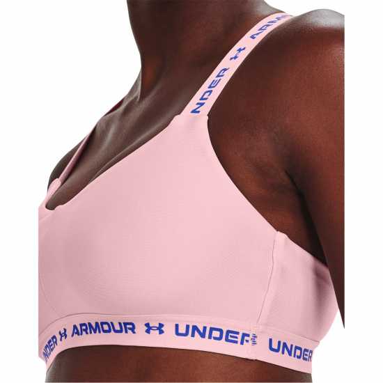 Under Armour Armour Crossback Low Impact Sports Bra Pink Спортни сутиени