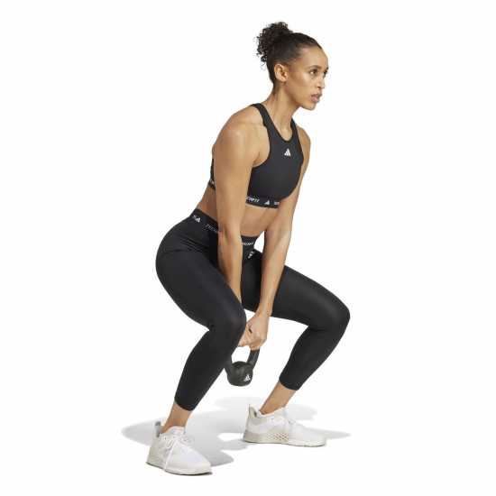 Adidas Techfit Womens Medium Support High Neck Sports Bra  