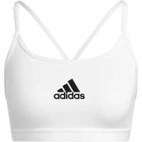 Adidas Bos Sports Bra Womens White/Black Спортни сутиени