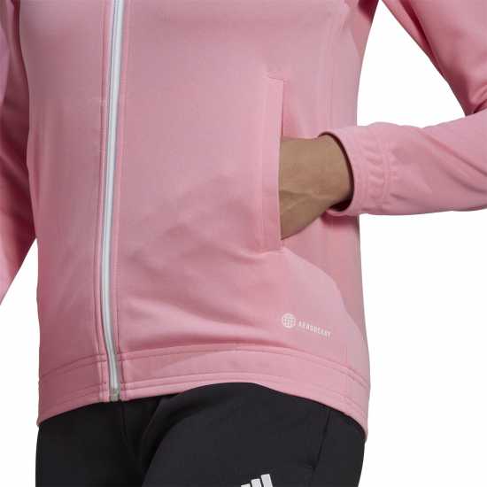 Adidas Спортно Горнище Ent22 Track Jacket Womens Semi pink Дамски суичъри и блузи с качулки