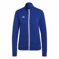 Adidas Спортно Горнище Ent22 Track Jacket Womens Royal Blue Дамски суичъри и блузи с качулки