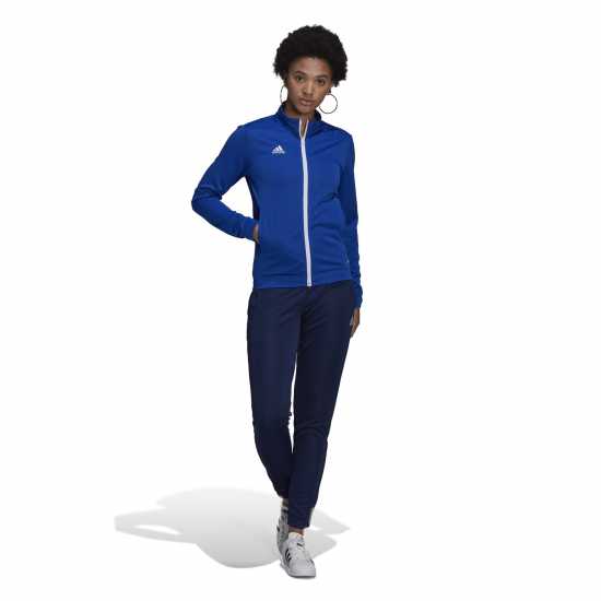 Adidas Спортно Горнище Ent22 Track Jacket Womens Royal Blue Дамски суичъри и блузи с качулки