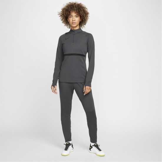 Nike Women's Layer Top Grey Дамски тениски с яка