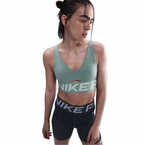 Nike Indy Plunge Bra Ld61 Канон/Бяло 